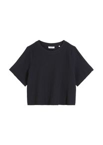 Marc O'Polo Damen Blusenshirt, blau, casual, Gr. XS, MARC O'POLO DENIM, Single Jersey, Obermaterial: 56% Baumwolle, 43% Viskose, 1% Elasthan, Shirts, relaxed