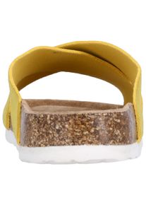CRUZ Damen Sandale "Musoni", Gr. 41, gelb, Leder, feminin, Schuhe, mit Style und Komfort