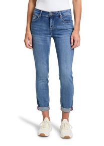 Betty Barclay Damen Slim-fit-Jeans "Betty Barclay Basic-Jeans mit Waschung", blau, Basic, Gr. 44, Obermaterial: 56% Baumwolle, 30% Viskose, 12%