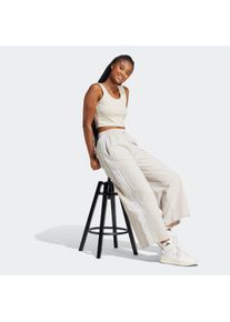 Damen Sporthose "W 3S WV PT", grau, sportlich, Gr. XXL, adidas Sportswear, Obermaterial: 100% Polyamid, Hosen, Fallschirmhose, locker geschnitten,