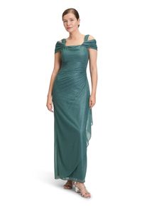 Vera Mont Damen Abendkleid "Vera Mont Abendkleid im Glitzer-Look", grün, elegant, Gr. 46, Obermaterial: 100% Polyester. Futter: 100% Polyester.,