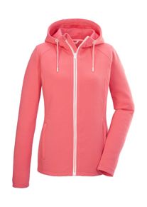 Killtec Damen Strickjacke "KOS 33 WMN FLX JCKT", pink, sportlich, Gr. 36, Oberstoff: 83% Polyester, 15% Viskose, 2% Elasthan, Futter: 98% Polyester,