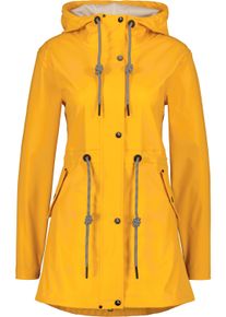 alife and kickin ALIFE & KICKIN Damen Regenjacke "Damen EloiseAK A", gelb, Gr. XL, 100% Polyuretan, Jacken