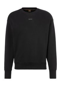 BOSS Orange Damen Sweatshirt "Eteia Premium Damenmode", schwarz, casual, Gr. S, unifarben, Strick, Obermaterial: 100% Baumwolle, Sweatshirts,