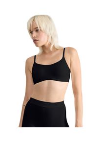 Sloggi Damen Bustier "GO Daily Cotton Top", Gr. XXL, schwarz, Single Jersey, Obermaterial: 82% Baumwolle, 18% Elasthan, Basic, BHs, Glanz-Effekt
