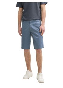 Tom Tailor Herren Chinoshortsblau triangle print, casual, Gr. 38, unifarben, Obermaterial: 98% Baumwolle, 2% Elasthan, Hosen, Sommerhose im