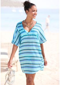 s.Oliver Damen Tunika, bunt, modisch, Gr. 34, gestreift, Web, Obermaterial: 100% Polyester, Tuniken, mit Streifenmuster