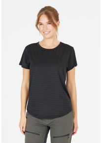 WHISTLER Damen T-Shirt "Skylon", schwarz, casual, Gr. 40, gestreift, 92% Polyester, 8% Elasthan, Shirts, im vielseitigen und bequemen Design