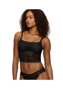 Triumph Damen Longline-BH "Lift Smart Bustier", Gr. 2, schwarz, Spitze, Spitze, Obermaterial: 60% Polyamid, 24% Polyester, 16% Elasthan, unifarben,