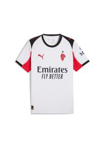 Puma Herren Trainingstop "ACM AWAY JERSEY REPLICA", weiß, sportlich, Gr. L, unifarben, Web, Obermaterial: 100% Polyester, Tops