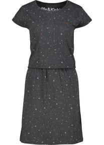 alife and kickin ALIFE & KICKIN Damen Blusenkleid "Damen ShannaAK B", grau, Gr. XS, 65% Baumwolle 35% Polyester, Kleider