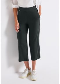 Street One Damen Stoffhose "Style EMEE"pine grove grün, casual, Gr. 34, unifarben, Web, Obermaterial: 95% Viskose, 5% Elasthan, Hosen, Sommerhose