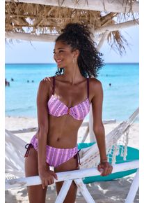 Vivance Damen Bügel-Bikini, rosa, Gr. 36, Polyamid, Bikini-Sets, mit Zierperlen