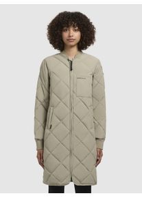 Khujo Damen Steppmantel "YMAL", grün, casual, Gr. S, unifarben, 84% Nylon, 16% Polyurethan, Mäntel