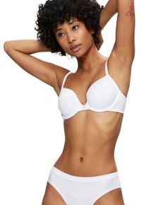 Triumph Damen Bügel-BH "Body Make-Up Essentials WHP", Gr. 75, weiß, Microtouch, Obermaterial: 58% Polyester, 31% Polyamid, 11% Elasthan, Basic, BHs,