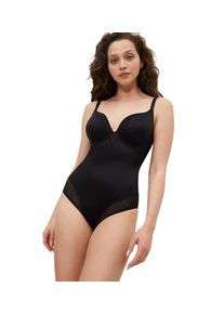 Triumph Damen Shaping-Body "True Shape Sensation BSWP", schwarz, klassisch, Gr. 80, unifarben, leicht glänzend, Jersey, Tüll, Obermaterial: 56%