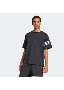 Herren T-Shirt "NEU C TEE", schwarz, sportlich, Gr. XL, adidas originals, Obermaterial: 100% Baumwolle, Shirts