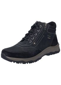 Josef Seibel Herren Schnürstiefelette "Josef Seibel Stiefelette Veloursleder", Gr. 40, schwarz, Veloursleder, casual, Schuhe