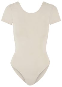 Urban Classics Damen Body "Urban Classics Damen Ladies Organic Stretch Jersey Body", beige, Gr. XL, 95% Baumwolle, 5% Elasthan, Bodies
