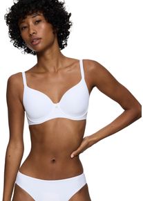 Triumph Damen Bügel-BH "Body Make-Up Essentials WP", Gr. 75, weiß, Microtouch, Obermaterial: 45% Polyester, 40% Polyamid, 15% Elasthan, Basic, BHs,