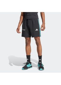 Herren Shorts "MER DNA SHO M", schwarz-weiß, sportlich, Gr. XXXL, adidas Performance, Obermaterial: 100% Baumwolle, Hosen