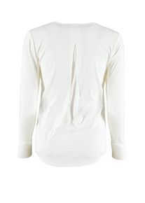 Smith & Soul SMITH & SOUL Damen Langarmbluse, weiß, casual, Gr. XXL, unifarben, Material Vorderteil: 100% Polyester, Material Rücken & Ärmel: 96% Viskose, 4%