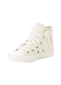 Converse Sneaker "CHUCK TAYLOR ALL STAR GOLD LUXE", Gr. 35, weiß, Leder, sportlich, Schuhe