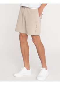 Jack & Jones JACK & JONES Herren Shorts "JPSTGORDON STAR JJ SWEAT SHORTS SRT SN", gelb, modisch, Gr. M, bedruckt, Web, Obermaterial: 70% Baumwolle, 30% Polyester,