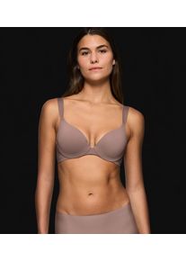 Triumph Damen Bügel-BH "Body Make-Up Illusion WP EX", Gr. 70, braun, Microtouch, Obermaterial: 49% Polyamid, 35% Polyester, 16% Elasthan, Basic, BHs,