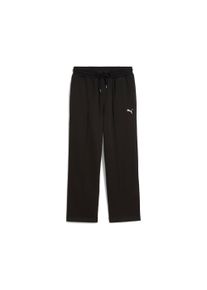 Puma Herren Trainingshose "CLASS RELAXED PINNACLE PINTUCK SWEATPANTS FL OP", schwarz, sportlich, Gr. XL, unifarben, Fleece, Obermaterial: 66%