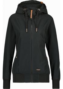 alife and kickin ALIFE & KICKIN Damen Sommerjacke "Damen JohannaAK A", schwarz, Gr. M, 100% Polyester, Jacken