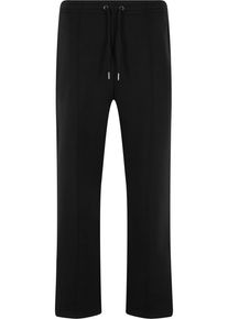 Urban Classics Herren Stoffhose "Urban Classics Fluffy Pintuck Trackpants", schwarz, Gr. XXL, 61% Viskose, 34% Polyimid, 5% Elasthan, Hosen