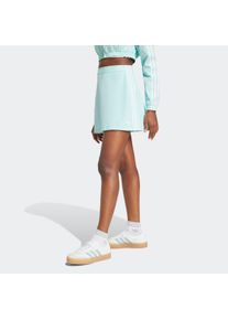 Damen Sweatrock "3S MINI SKIRT", blau, sportlich, Gr. XL, adidas originals, Obermaterial: 95% Polyester, 5% Elasthan, Röcke