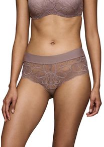 Triumph Damen Panty "Body Make-Up Illusion Lace Shorty", Gr. 46, grau, Microtouch, Spitze, Obermaterial: 80% Polyamid, 20% Elasthan. Spitze: 92%