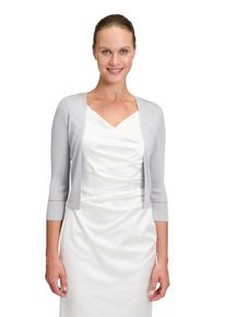 Vera Mont Damen Strickjacke "Vera Mont Strickbolero ohne Verschluss", bunt, elegant, Gr. XXXL, Strick, Obermaterial: 80% Viskose, 20% Polyester