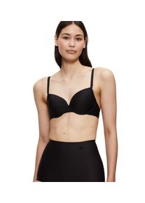 Triumph Damen Balconnet-BH "Pure Micro WHP", Gr. 90, schwarz, Single Jersey, Obermaterial: 47% Polyamid, 36% Polyester, 17% Elasthan, unifarben,