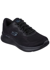 Skechers Damen Sneaker "SKECH-LITE PRO -", Gr. 37, schwarz, Textil, sportlich, Schuhe, Freizeitschuh, Schnürschuh für Maschinenwäsche geeignet
