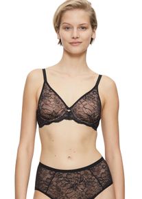 Triumph Damen Bügel-BH "Amourette Charm W02", Gr. 85, schwarz, Spitze, Obermaterial: 74% Polyamid, 26% Elasthan, elegant, BHs, elegante Strech-Spitze