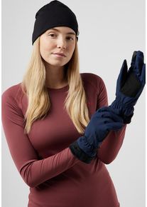 Jack Wolfskin Damen Fleecehandschuhe "HIGHLOFT GLOVE WOMEN", blau, Gr. S, 92% Polyester, 8% Elastane, Handschuhe
