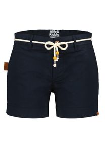 alife and kickin ALIFE & KICKIN Damen Shorts "Damen JuleAK A", blau, Gr. XL, 98% Baumwolle 2% Elastan, Hosen