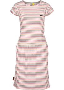 alife and kickin ALIFE & KICKIN Damen Jerseykleid "Damen ShannaAK", weiß, Gr. L, 65% Baumwolle 35% Polyester, Kleider