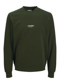 Jack & Jones PlusSize Herren Sweatshirt "JJESOHO SWEAT CREW NECK NOOS PLS", bunt, modisch, Gr. 5XL, JACK & JONES PLUSSIZE, bedruckt, angeraute Sweatware, Obermaterial: 80%