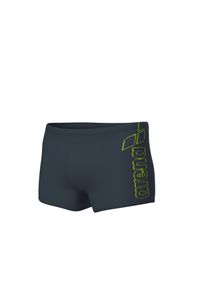 arena Herren Badehose "MEN'S arena SCRATCHY SWIM SHORT", grau, sportlich, Gr. 4, Obermaterial: 80% Polyamid, 20% Elasthan, Badehosen