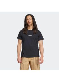 adidas terrex Herren Funktionsshirt "U AOP T", schwarz, sportlich, Gr. XXL, Obermaterial: 100% Baumwolle, Shirts