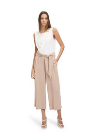 BETTY & CO BETTY & CO Damen Overall "Betty & Co Jumpsuit ohne Arm", braun, feminin, Gr. 46, Obermaterial: 100% Polyester. Besatz: 100% Polyester. Futter: 100%