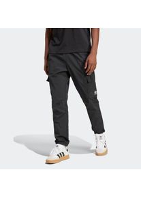 Herren Sporthose "ESS WOVEN CARGO", schwarz, sportlich, Gr. S, adidas originals, Obermaterial: 100% Polyamid, Hosen