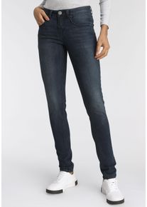 Arizona Damen Skinny-fit-Jeans "Shaping", blau, Basic, Gr. 76, Jeans, Obermaterial: 79% Baumwolle, 19% Polyester, 2% Elasthan, Jeans, skinny