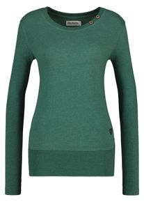 alife and kickin ALIFE & KICKIN Damen Langarmshirt "Damen ConnyAK A", grün, Gr. XS, 60% Baumwolle 40% Polyester, Shirts