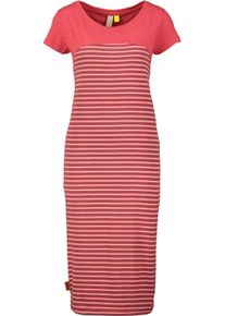 alife and kickin ALIFE & KICKIN Damen Jerseykleid "Damen ClariceAK", rot, Gr. L, 65% Baumwolle 35% Polyester, Kleider