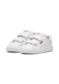 Puma Sneaker "SMASH 3.0 HOLO 2.0 V INF", Gr. 27, weiß, Synthetik, sportlich, Schuhe, für Kinder